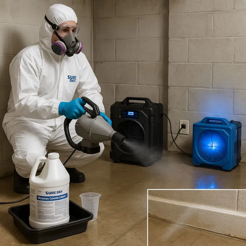 Sanitization and Odor Removal process in Haven, KS